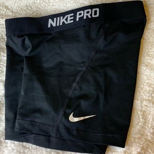 Black Nike Pro Workout Shorts, Size Small
